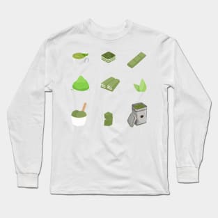 Matcha Green Tea Long Sleeve T-Shirt